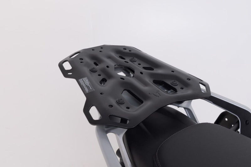 SW-Motech Adventure Rack - Black, Powder-Coated, Luggage, Luggage Rack, Rear, Rear Rack - GPT.17.632.19000/B