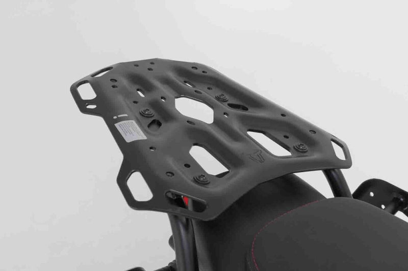 SW-Motech Adventure Rack - Black, Powder-Coated, Luggage, Luggage Rack, Rear, Rear Rack - GPT.17.632.19100/B