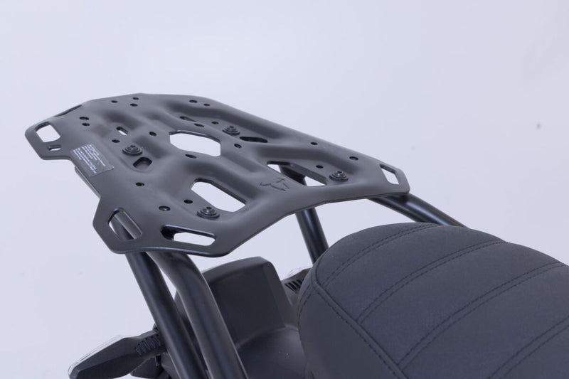 SW-Motech Adventure Rack - Black, Powder-Coated, Luggage, Luggage Rack, Rear, Rear Rack - GPT.07.975.19001/B