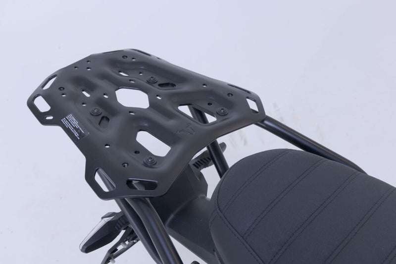SW-Motech Adventure Rack - Black, Powder-Coated, Luggage, Luggage Rack, Rear, Rear Rack - GPT.07.975.19001/B