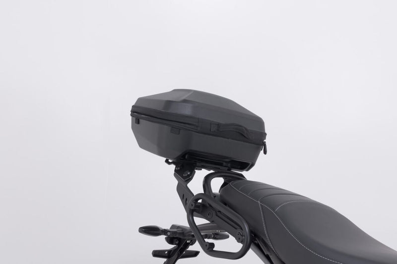 SW-Motech Street Rack - Black, Powder-Coated, Luggage Rack, Rear, Rear Rack - GPT.11.616.16000/B