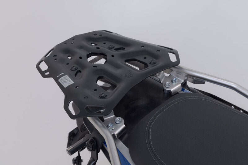 SW-Motech Adventure Rack - Black, Powder-Coated, Luggage, Luggage Rack, Rear, Rear Rack - GPT.02.643.19000/B