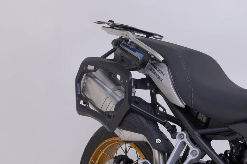 SW-Motech PRO Side Carrier - Black, Powder-Coated, Luggage, Luggage Rack, Side Carrier - KFT.02.643.30000/B