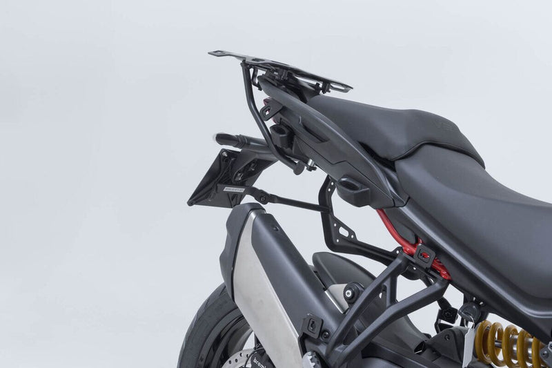 SW-Motech PRO Side Carrier - Black,  Powder-Coated - Luggage