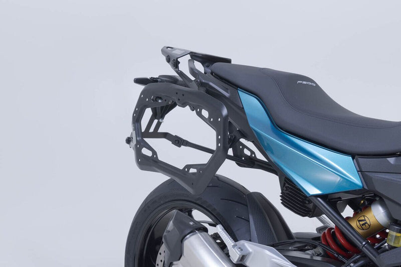 SW-Motech PRO Side Carrier - Black, Powder-Coated, Luggage