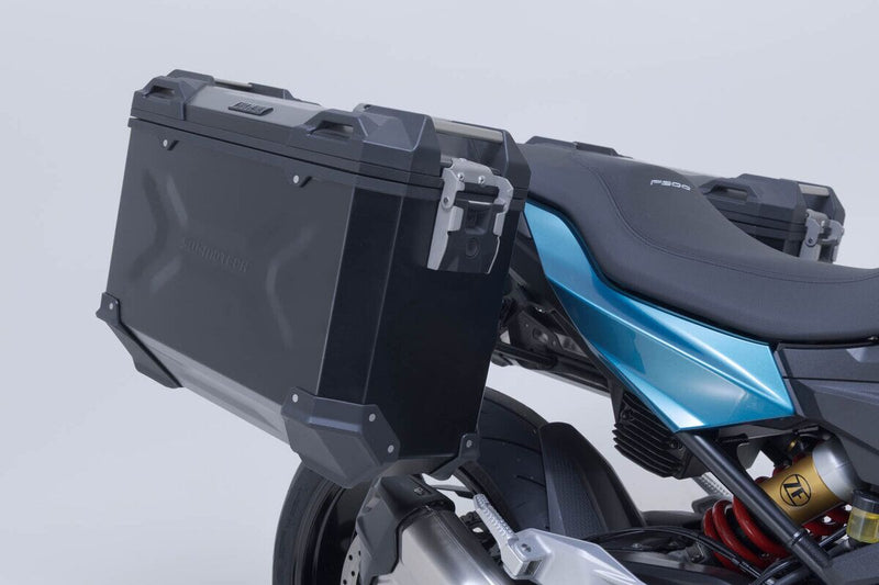 SW-Motech PRO Side Carrier - Black, Powder-Coated, Luggage