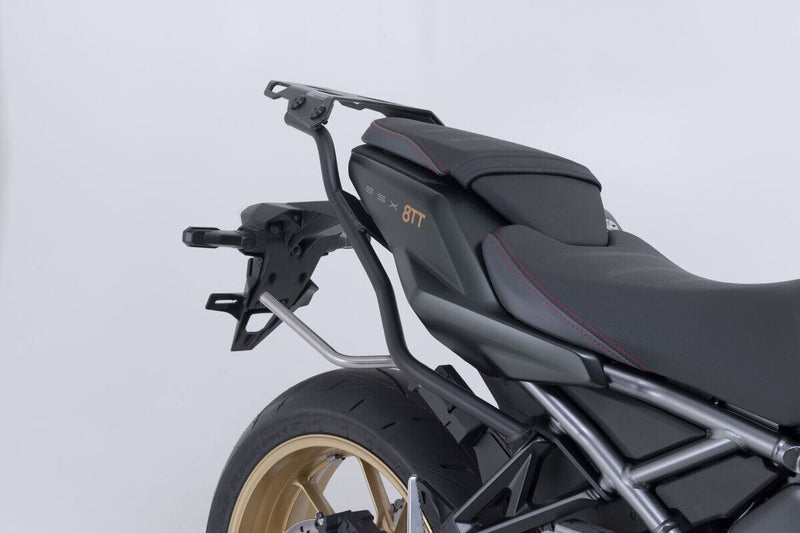 SW-Motech Street Rack - Black, Powder-Coated, Luggage Rack - GPT.05.031.16000/B