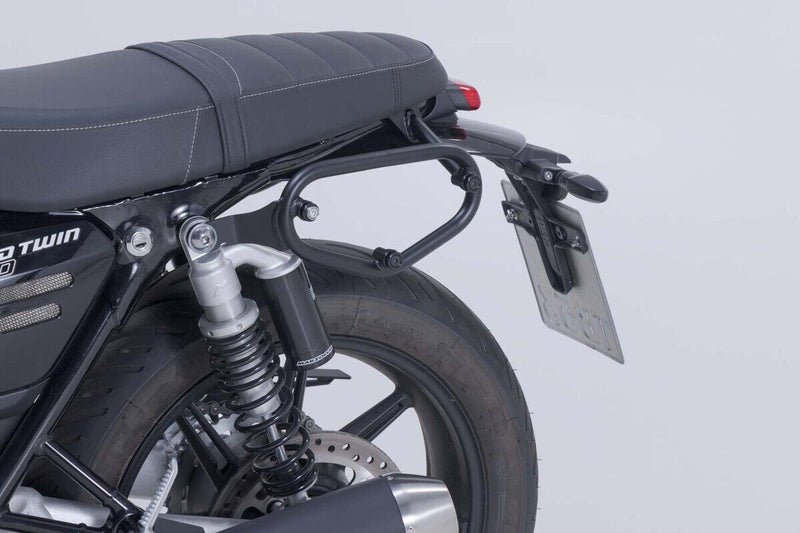 SW-Motech SLC Side Carrier Set - Black, Powder-Coated, Left