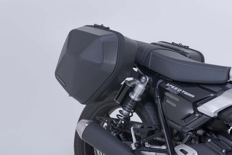 SW-Motech SLC Side Carrier Set - Black, Powder-Coated, Right