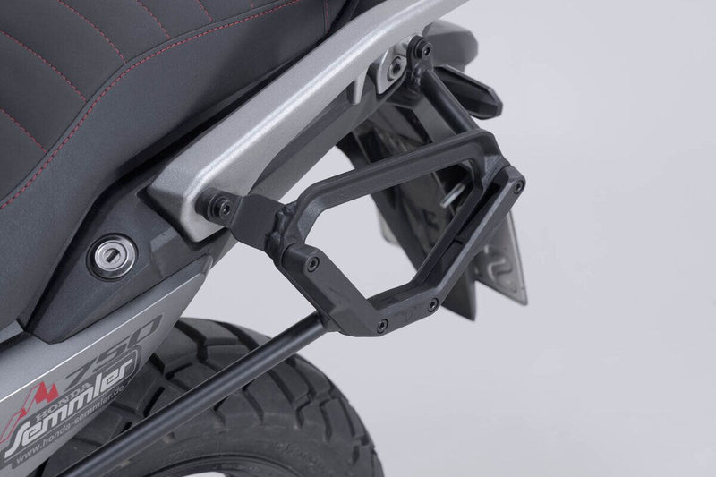 SW-Motech V-LOC Side Carrier Left - Black, Saddlebag, Side Case - VMC.01.070.10000