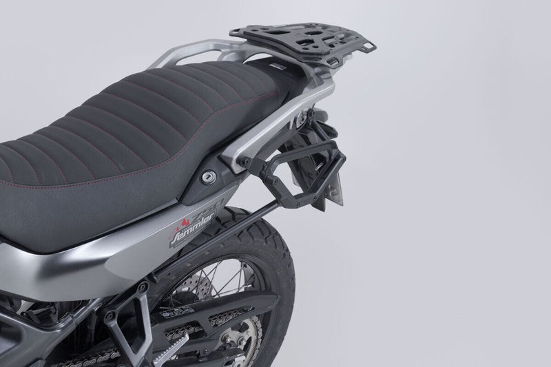 SW-Motech V-LOC Side Carrier Left - Black, Saddlebag, Side Case - VMC.01.070.10000
