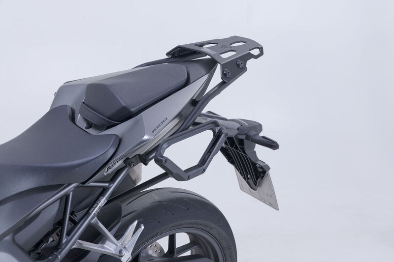 SW-Motech V-LOC Side Carrier Left - Black, Saddlebag, Side Case - VMC.01.211.10000