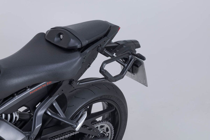 SW-Motech V-LOC Side Carrier Left - Black, Saddlebag, Side Case - VMC.06.036.10000