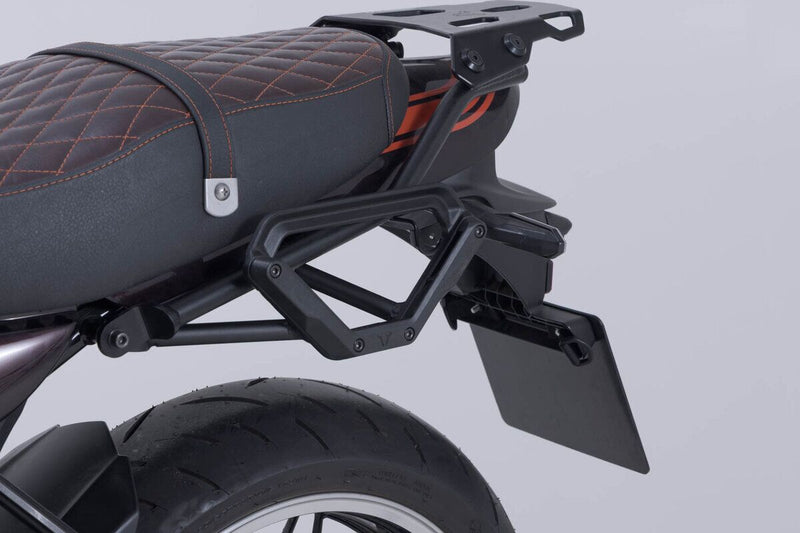SW-Motech V-LOC Side Carrier Left - Black, Saddlebag, Side Case - VMC.08.891.10000