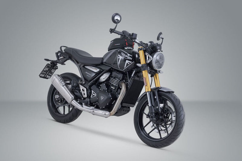 SW-Motech V-LOC Side Carrier Right - Black, Saddlebag, Side Case - VMC.11.616.11000