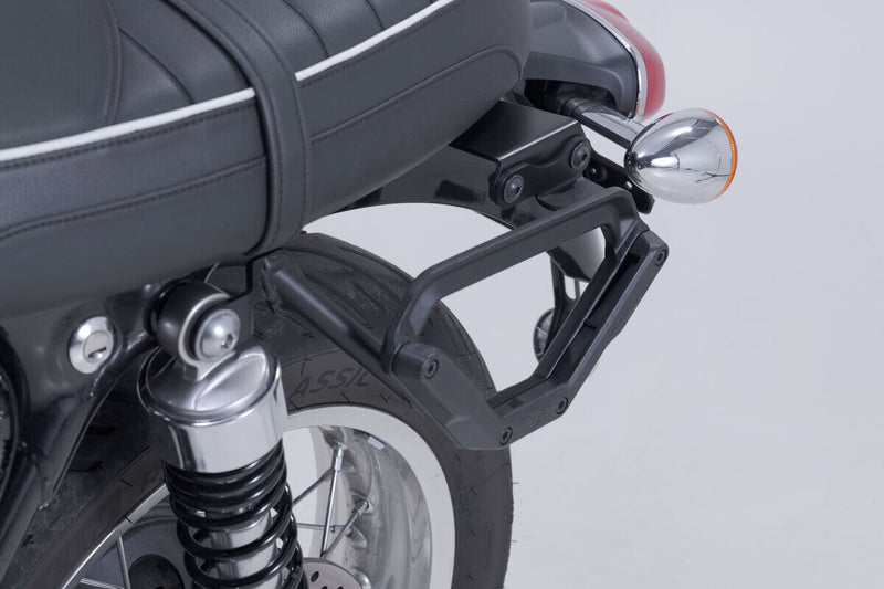 SW-Motech V-LOC Side Carrier Left - Black, Saddlebag, Side Case - VMC.11.743.10000