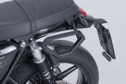 SW-Motech V-LOC Side Carrier Left - Black, Saddlebag, Side Case - VMC.11.928.10000