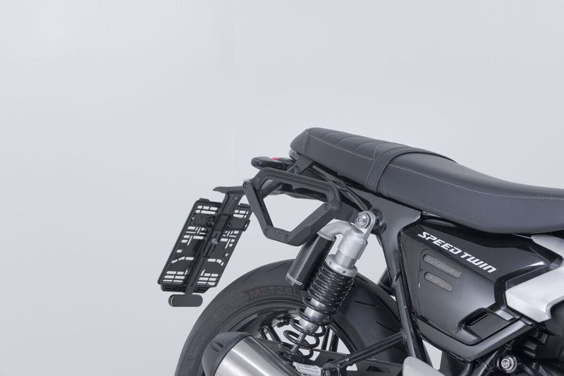 SW-Motech V-LOC Side Carrier Right - Black, Saddlebag, Side Case - VMC.11.928.11000