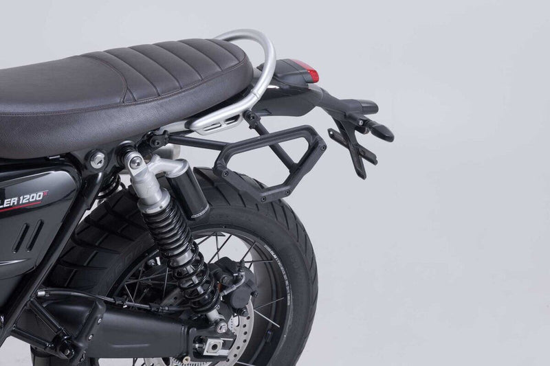 SW-Motech V-LOC Side Carrier Left - Black, Saddlebag, Side Case - VMC.11.929.10000