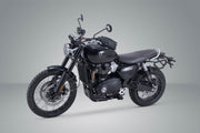 SW-Motech V-LOC Side Carrier Left - Black, Saddlebag, Side Case - VMC.11.929.10000