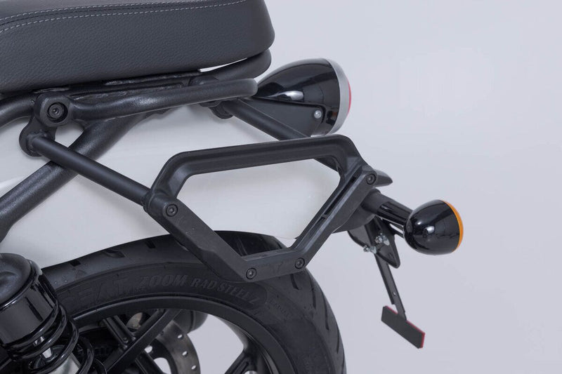 SW-Motech V-LOC Side Carrier Left - Black, Saddlebag, Side Case - VMC.41.043.10000