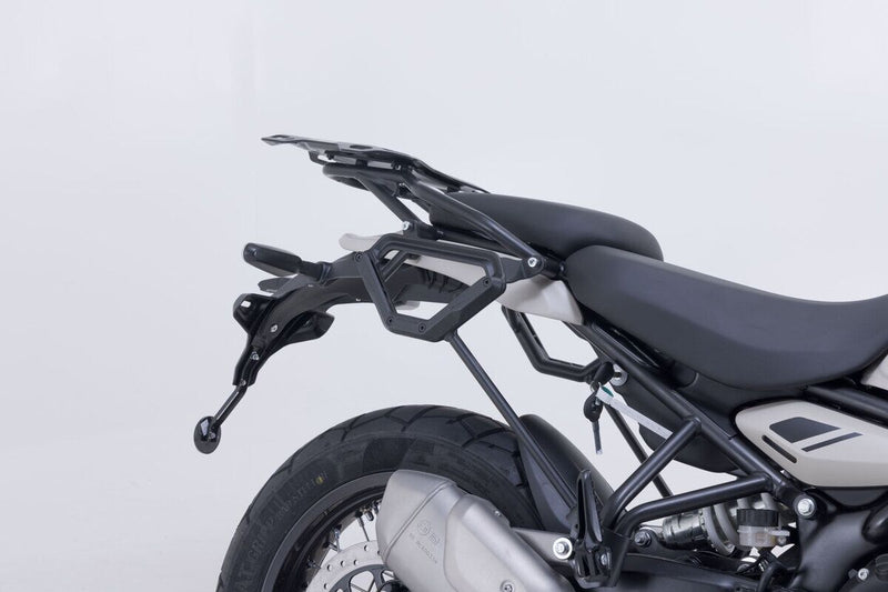 SW-Motech V-LOC Side Carrier Right - Black, Matte Black, Saddlebag, Side Case
