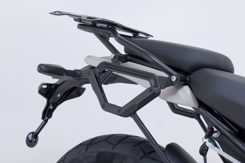 SW-Motech V-LOC Side Carrier Right - Black, Matte Black, Saddlebag, Side Case