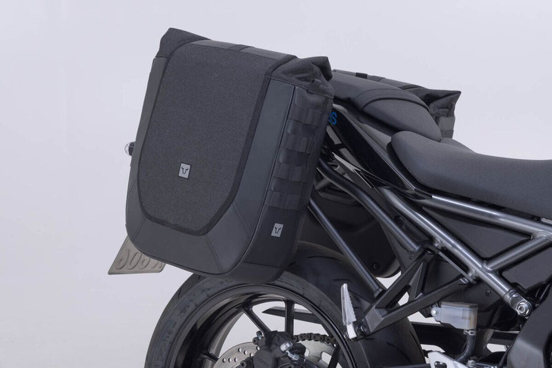 SW-Motech V-LOC Side Carrier Set - Black, Locking