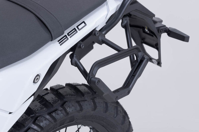 SW-Motech V-LOC Side Carrier Left - Black, Luggage, Saddlebag, Side Case - VMC.04.417.10000
