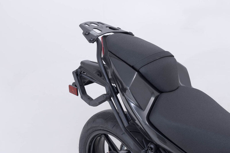 SW-Motech Street Rack - Powder-Coated Black, Luggage Rack
