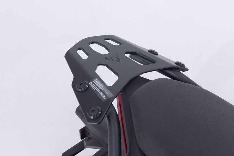 SW-Motech Street Rack - Powder-Coated Black, Luggage Rack