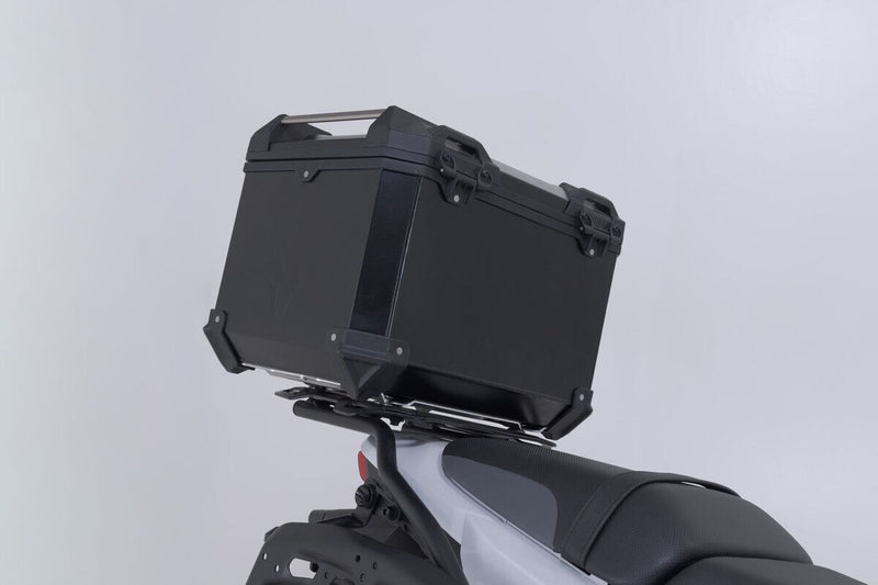 SW-Motech Adventure Rack - Black, Powder-Coated, Luggage, Rear - GPT.08.084.19000/B