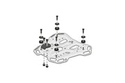 SW-Motech Adventure Rack - Black, Powder-Coated, Luggage, Rear - GPT.07.984.19000/B