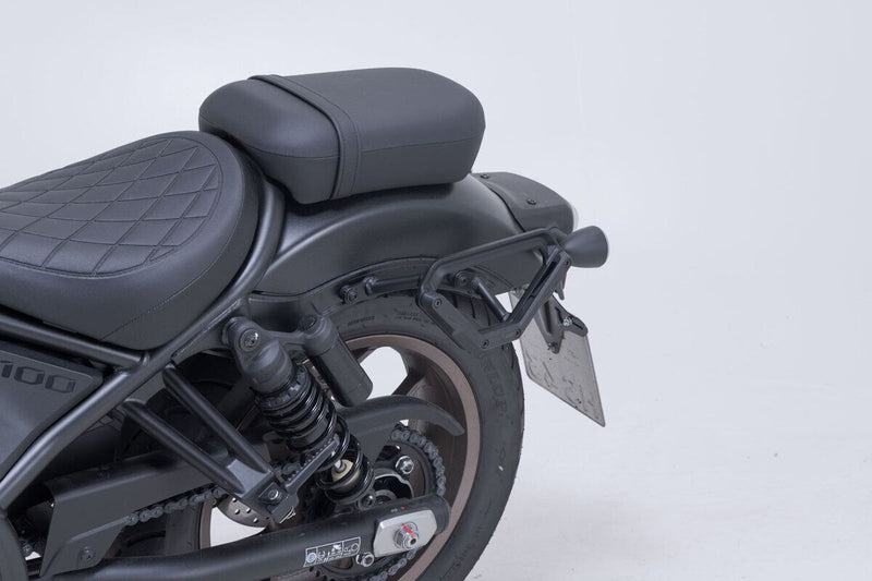 SW-Motech V-LOC Side Carrier Left - Black, Saddlebag, Side Case - VMC.01.843.10000