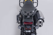 SW-Motech V-LOC Side Carrier Left - Black, Saddlebag, Side Case - VMC.01.086.10000