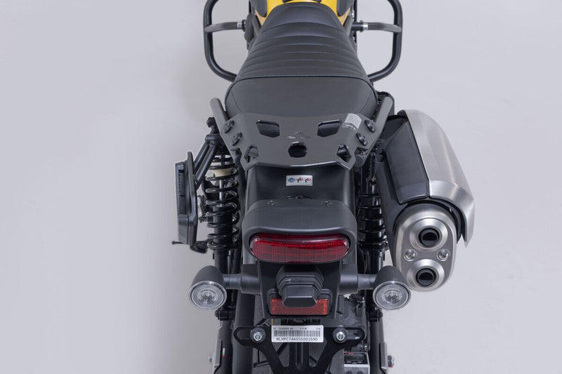 SW-Motech V-LOC Side Carrier Left - Black, Saddlebag, Side Case - VMC.01.086.10000