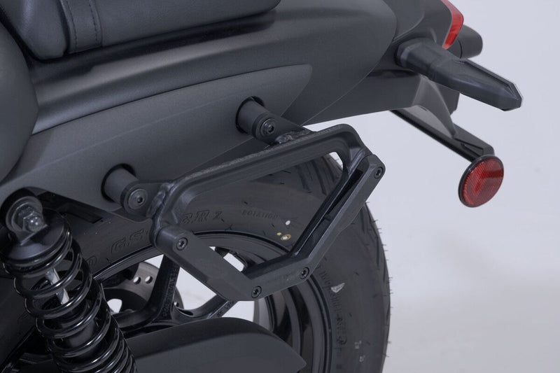 SW-Motech V-LOC Side Carrier Left - Black, Saddlebag, Side Case - VMC.08.604.10000