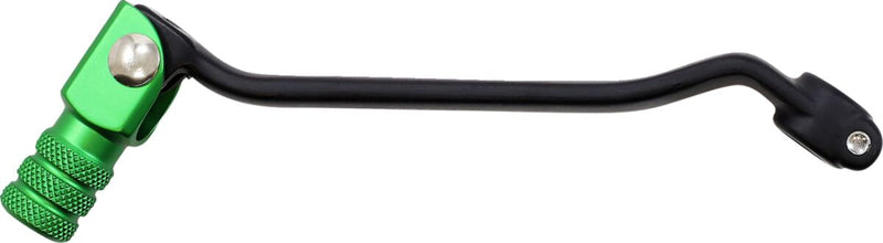 Moose Offroad Hard-parts Forged Shift Lever - Anodised, Black, Green - 81-0351-02-30