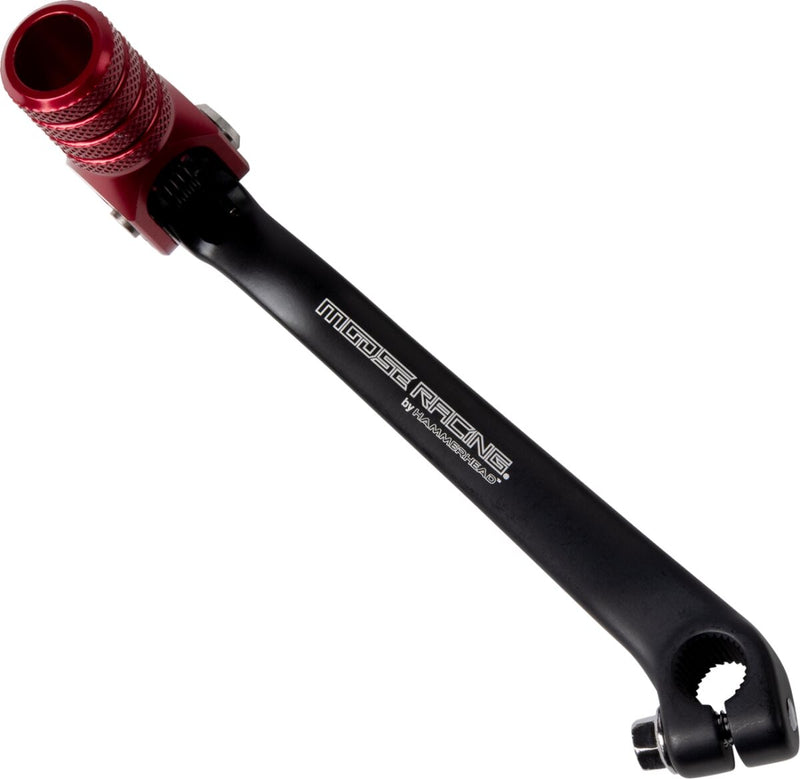 Moose Offroad Hard-parts Shift Lever - Anodised, Black, Red - 81-0119-02-10