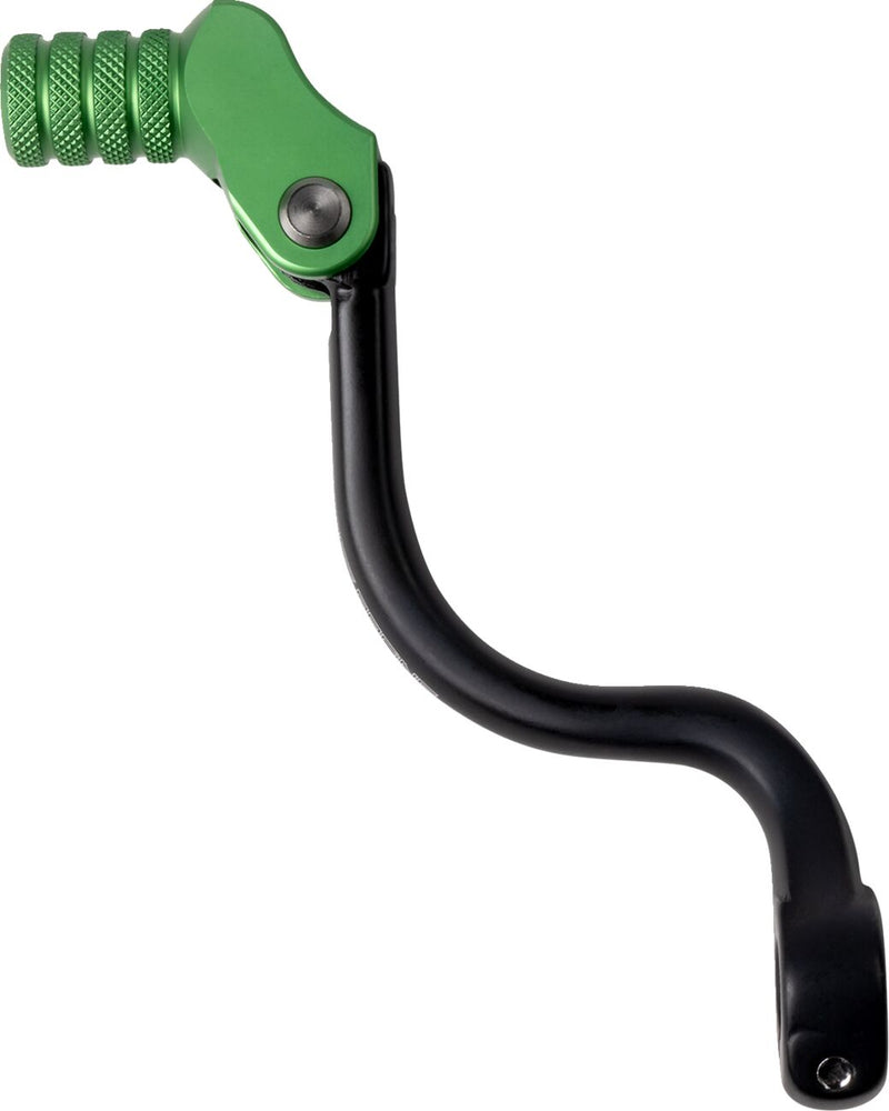 Moose Offroad Hard-parts Forged Shift Lever - Anodised, Black, Green - 81-0344-10-30