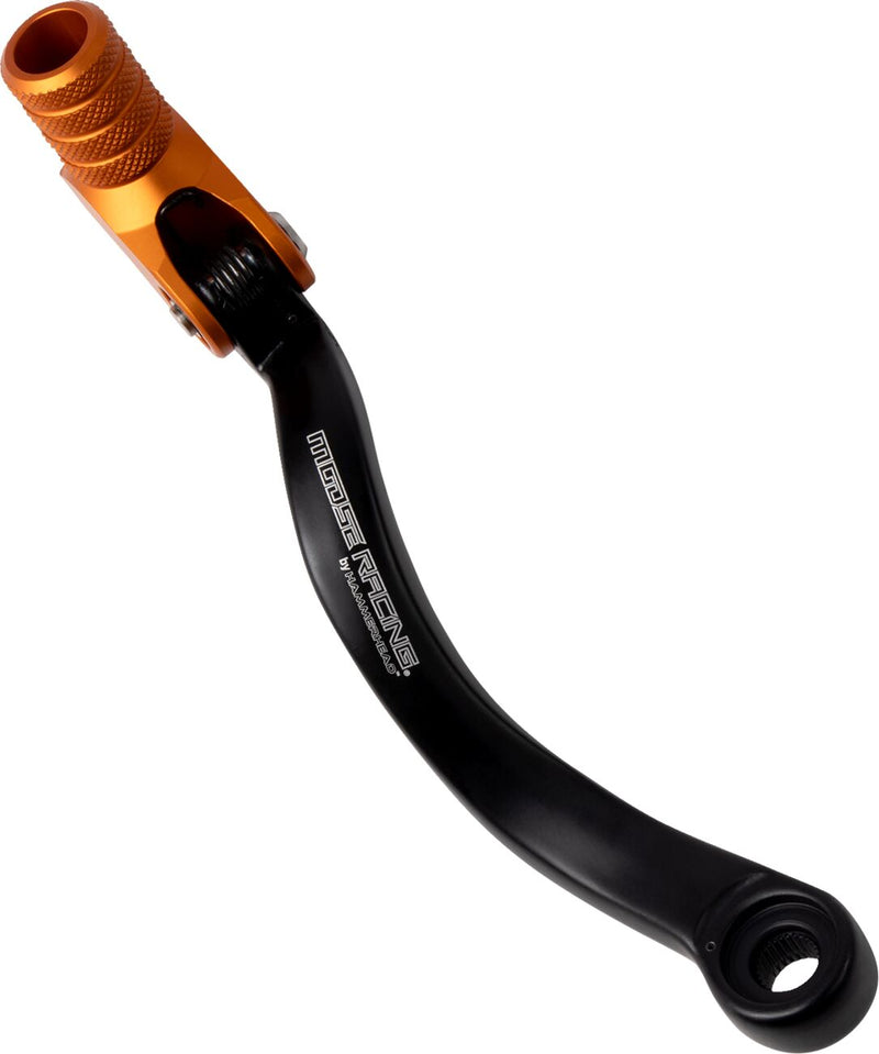 Moose Offroad Hard-parts Forged Shift Lever - Anodised, Black, Orange - 81-0564-10-40