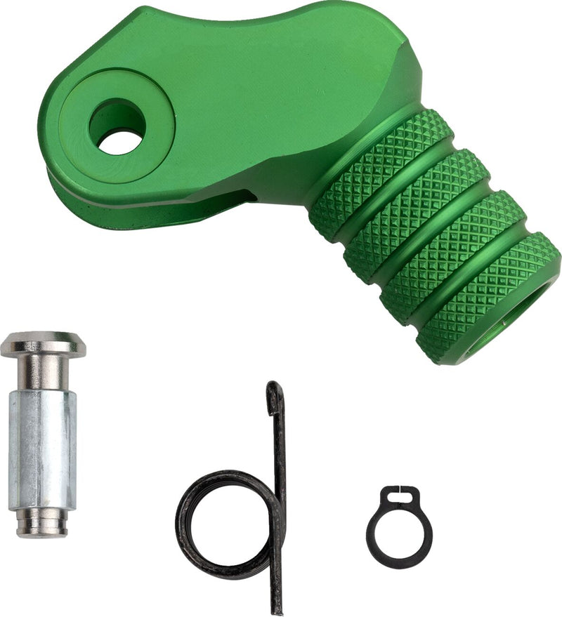 Moose Offroad Hard-parts Shift Tip - 20 mm (3/4") Longer, Anodised, Green