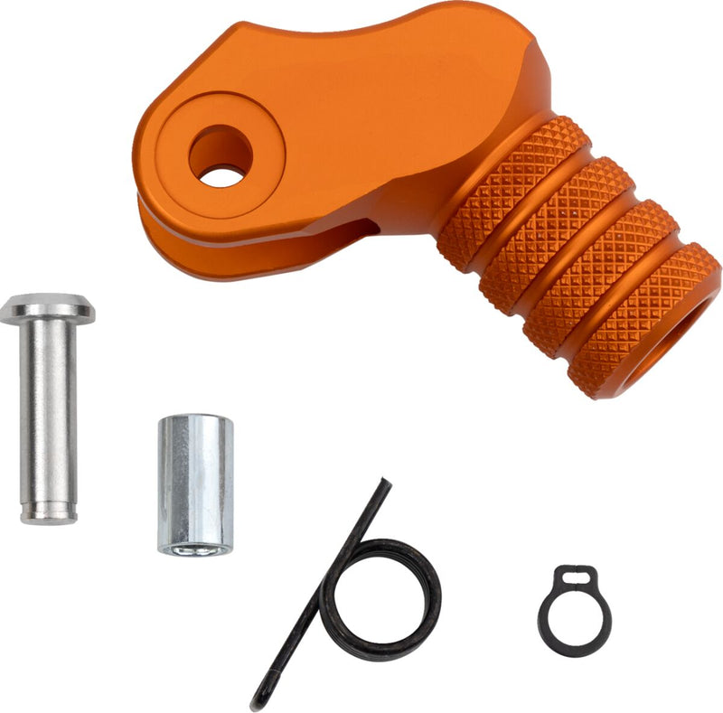 Moose Offroad Hard-parts Shift Tip - 20 mm (3/4") Longer, Anodised, Orange