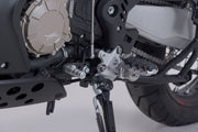 SW-Motech Gear Lever - Black, Silver, Bolt-On - FSC.28.023.10000