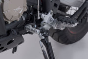 SW-Motech Gear Lever - Black, Silver, Bolt-On - FSC.28.023.10000