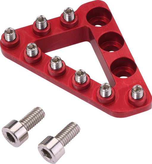 Moose Offroad Hard-parts Brake Tip - Red, Rear