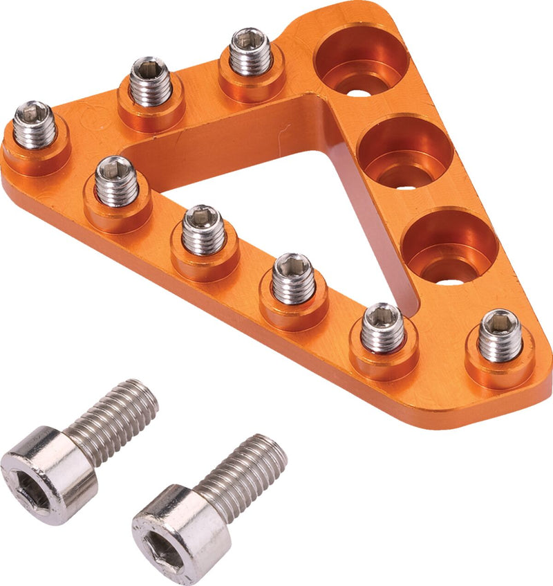 Moose Offroad Hard-parts Brake Tip - Orange, Rear
