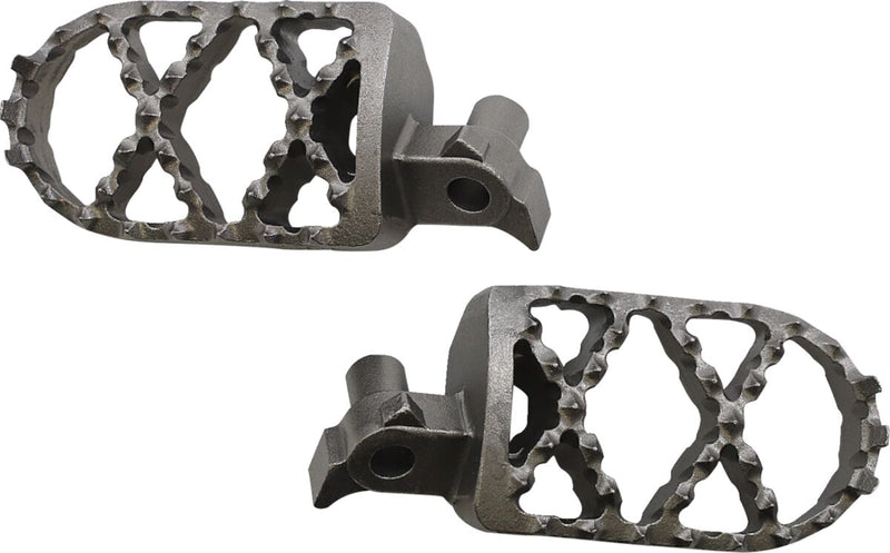 Moose Offroad Hard-parts Pro Foot Pegs - Pro Series, Front, Left, Right - NRYZ-5B