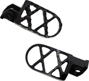 Moose Offroad Hard-parts Hybrid Foot Pegs - Front, Left, Right, Anodised, Black, Silver - STKTM-5B