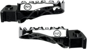 Moose Offroad Hard-parts Hybrid Foot Pegs - Front, Left, Right, Anodised, Black, Silver - STKTM-5B